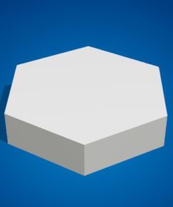2 inch hexagonal cake separator