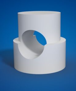 Tiered Dummy Round Cut Out