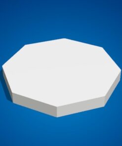 inch octagonal cake separator